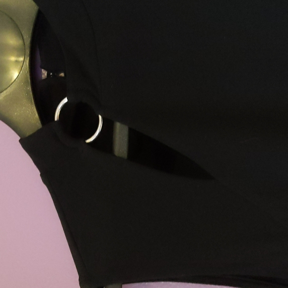 I.N.C.  International Concepts, sleeveless top, black, Petite XL - Picture 2 of 4